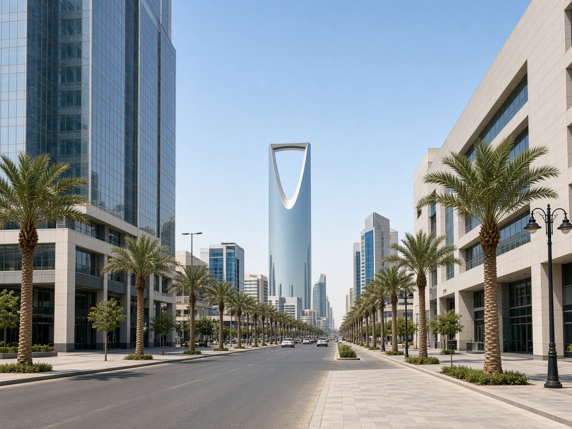 أفق مدينة الرياض